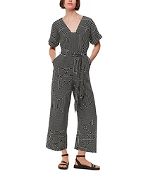 Angled Stripe Jumpsuit