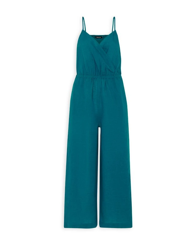 Wrap Front Jumpsuit