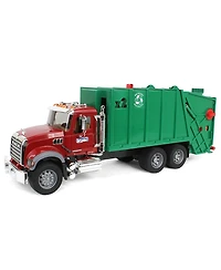 Bruder Unisex 1/16 Mack Granite Rear Loading GarbAges Toy Truck - Ages 3+
