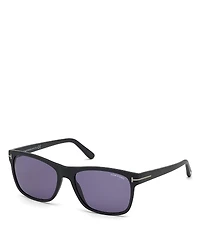 Tom Ford Geometric Sunglasses, 57mm