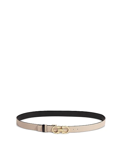 Salvatore Ferragamo Women's Skinny Gancini Belt