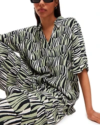 Checker Board Tiger Pants