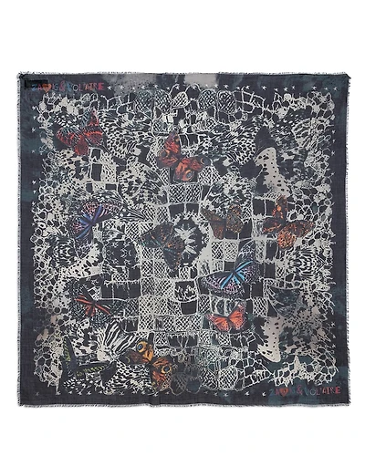 Zadig & Voltaire Kerry Butterfly Lace Scarf