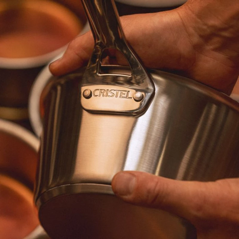 Cristel 1826 Collection 1.5 Qt Stainless Steel Saucepan