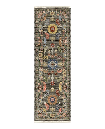 Oriental Weavers Lucca 5506K Runner Area Rug, 2' x 6'