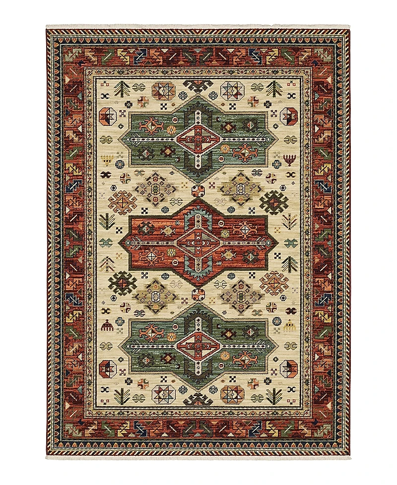 Oriental Weavers Lilihan 8022R Area Rug, 2' x 3'
