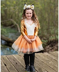 Woodland Fox Dress with Headpiece Costume - Age - 3-8 Years