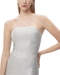 The Avery Foil Corset Dress