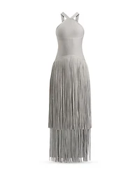 Kennedy Metallic Fringe Gown