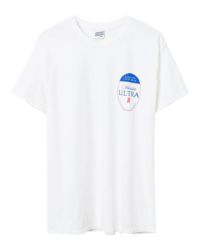 Junk Food Clothing Unisex Michelob Ultra Flea Market Tee