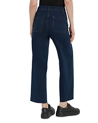 Erin High Rise Wide Leg Jeans Indigo