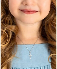 Children's Sterling Silver Holy Cross 12 - 14" Necklace