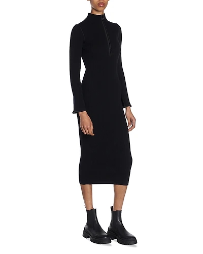 Moncler Ribbed Sweater Dress