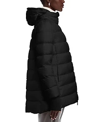 Heavy A Line High Low Jacket