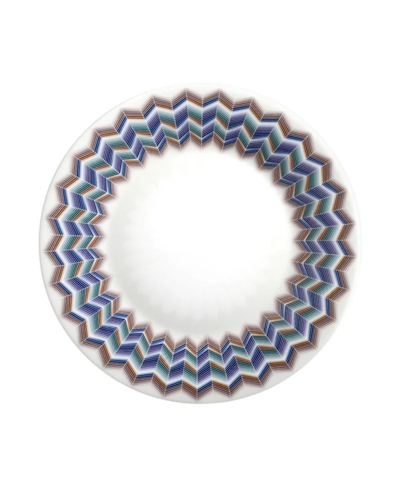 Zig Zag Jarris Dessert Plates, Set of 6