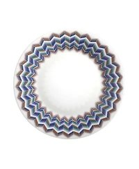 Zig Zag Jarris Dessert Plates, Set of 6