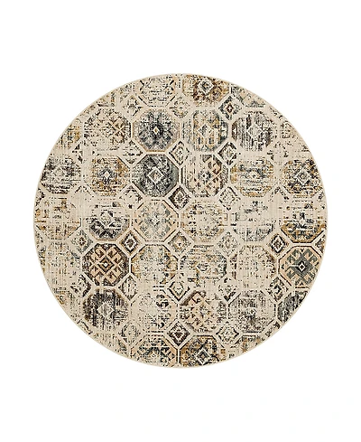 Karastan Elements Tunis Round Area Rug, 8' x 8'