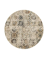Karastan Elements Tunis Round Area Rug, 8' x 8'