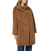 Blair Faux Fur Mid Length Coat