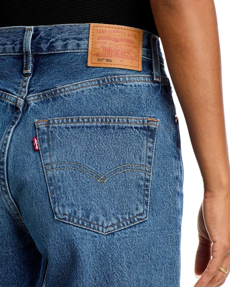 501 90s High Rise Straight Jeans Not My News Channel