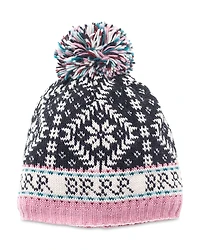 French Knot Novelty Nordic Knitted Wool Hat