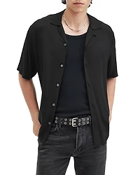 Allsaints Venice Regular Fit Camp Shirt