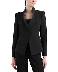 Emporio Armani Ruffled Blazer