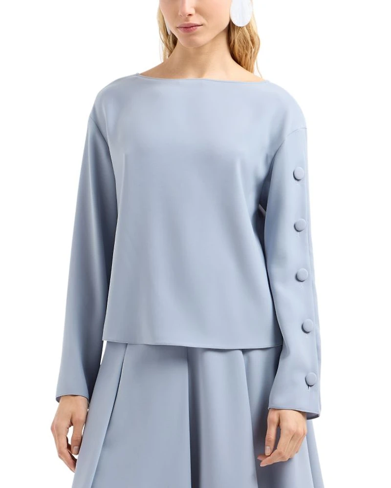 Techno Cady Long Sleeve Blouse