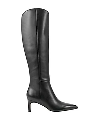 Women's Quinnie Pointed Toe Mid Heel Tall Boots