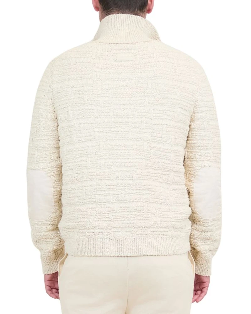 David Textured Sweater Jacket