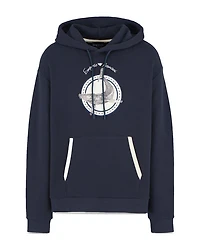 Cotton Twill Whale Patch Regular Fit Hoodie