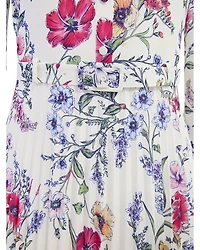 Ashleen Floral Print Shirtdress