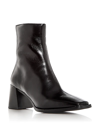 Jeffrey Campbell Women's Sherpal Block Heel Booties