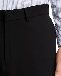 Stretch Wool Slim Fit Suit Pants