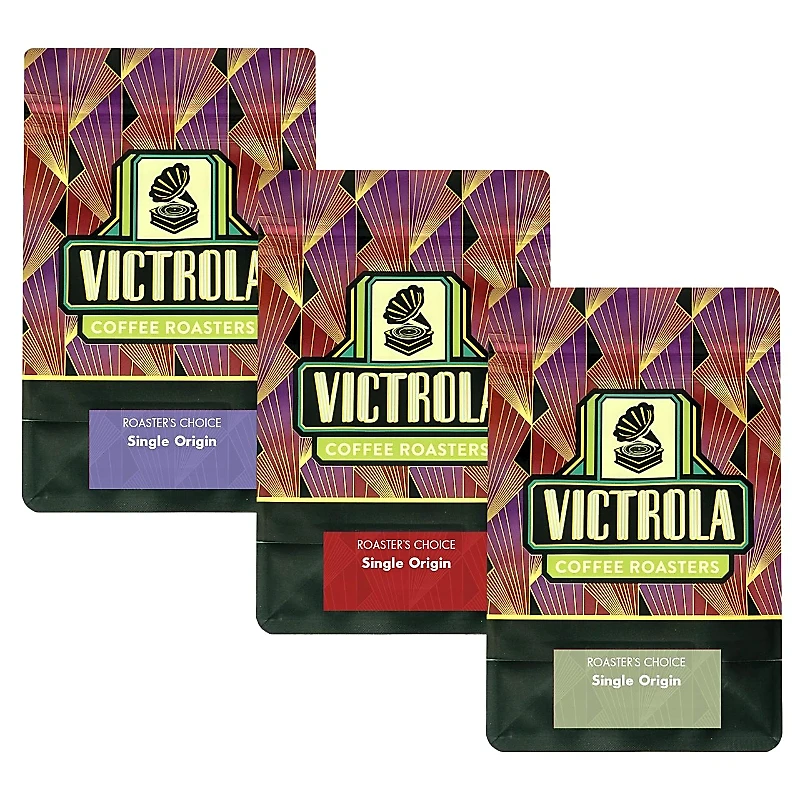 GoCoffeeGo - Victrola Triple Revolving Single Origin Roaster's Choice Set (3 x 12oz Bags)