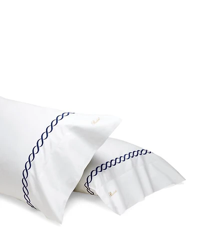 Treccia Moderno Pillowcase, King, Set of 2