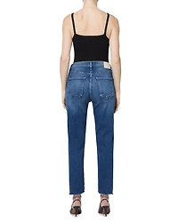 Palma High Rise Ankle Straight Jeans Ambry