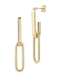 Bloomingdale's Fine Collection Elongated Link Drop Earrings