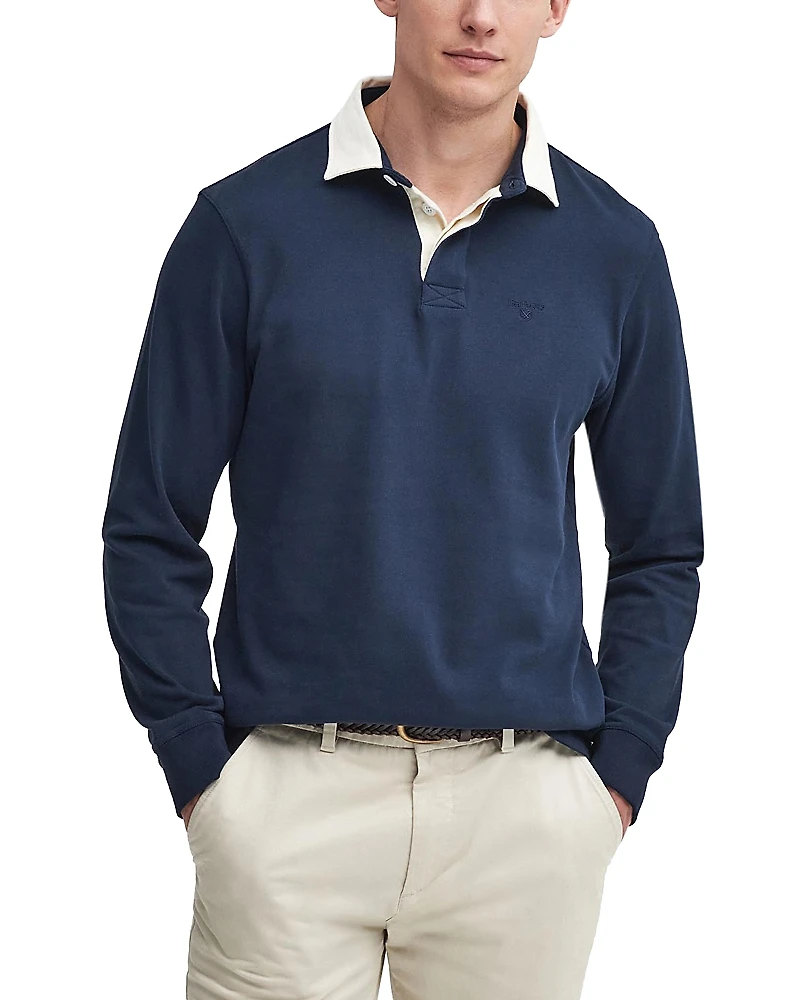 Barbour Howtown Long Sleeve Rugby Shirt