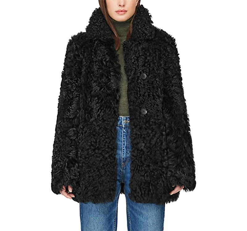 HiSO Milky Way Reversible Shearling Coat