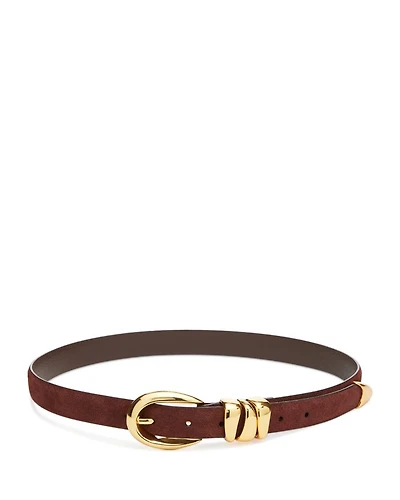 Women's Triple Keeper Suede Belt