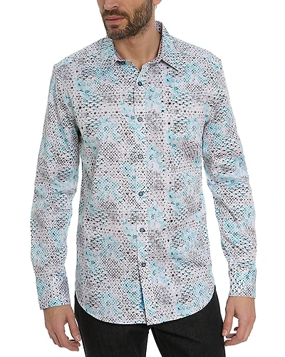 Robert Graham Hendriks Button Front Printed Shirt
