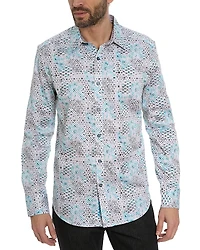 Robert Graham Hendriks Button Front Printed Shirt