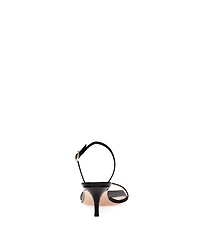 Women's Ribbon Kitten Sandals
