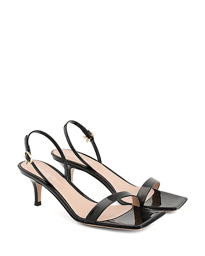 Gianvito Rossi Women's Ribbon Kitten Sandals