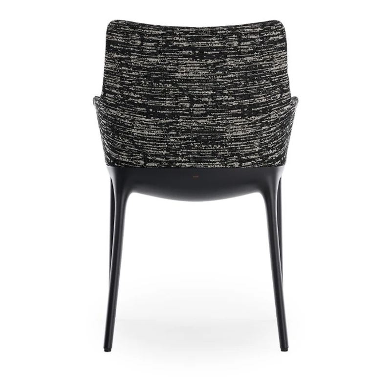 Eleganza Nia Melange Armchair, Black Legs