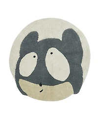 Lorena Canals Edgar Plans Woolable Astromouse Round Area Rug, 3'3 x 3'3