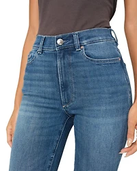 Halle Instasculpt High Rise Straight Leg Jeans Palm Springs