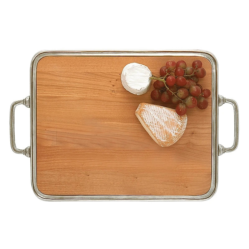 Match Cheese Tray with Handles