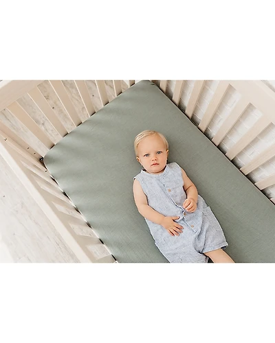 Copper Pearl Briar Premium Crib Sheet